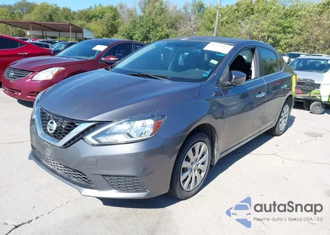2016 Nissan Sentra S из США, поврежденный, VIN 3N1AB7AP1GY255519